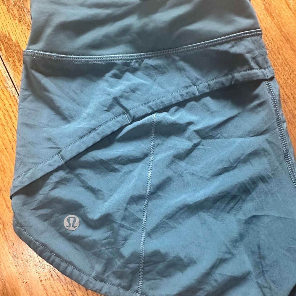 Lululemon slate blue Speed up shorts
